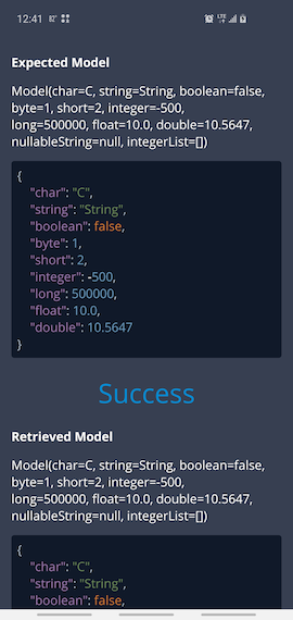 Results Screen