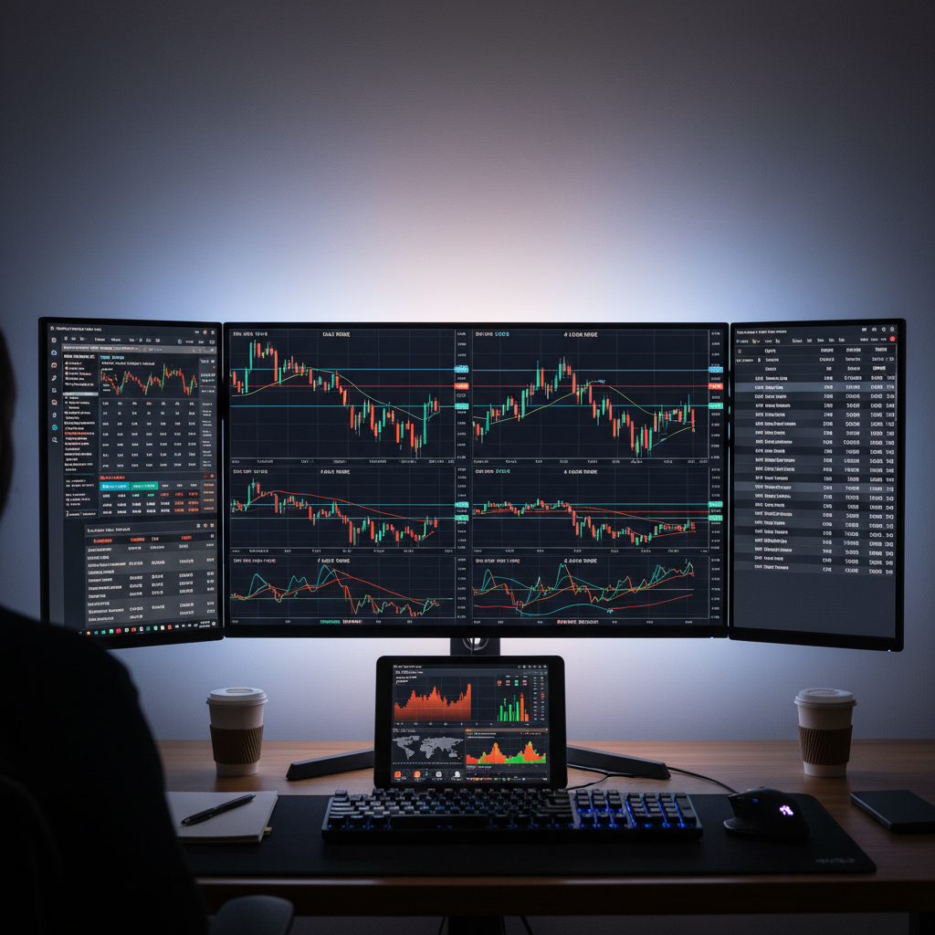 Chart showing major currency pairs suitable for the strategy