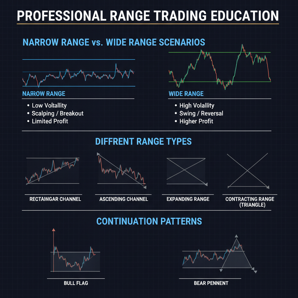 Chart showing stop loss and take profit levels in the strategy