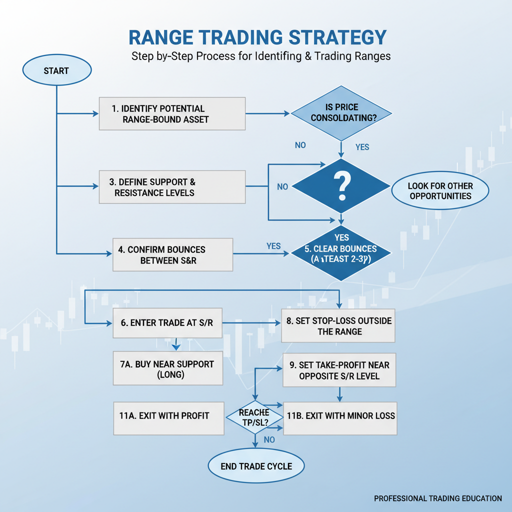 Chart showing advanced implementation tips for 50 pips strategy