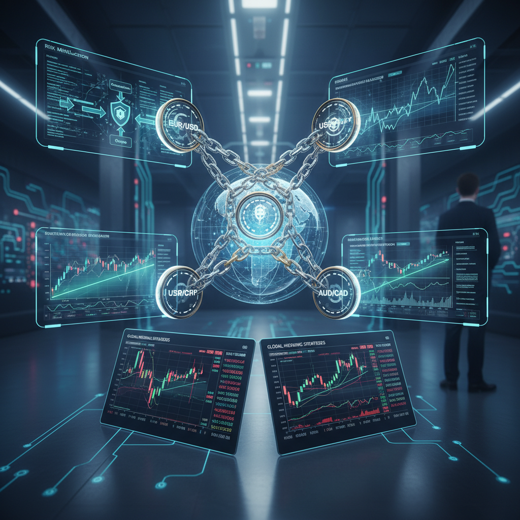 Chart illustrating news trading concept in forex market