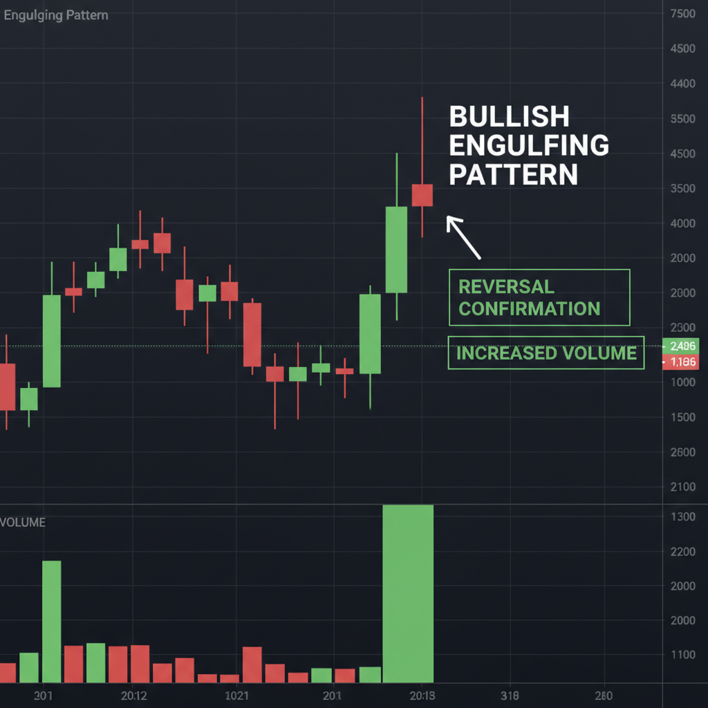 Chart showing engulfing pattern in Japanese candlesticks and its importance