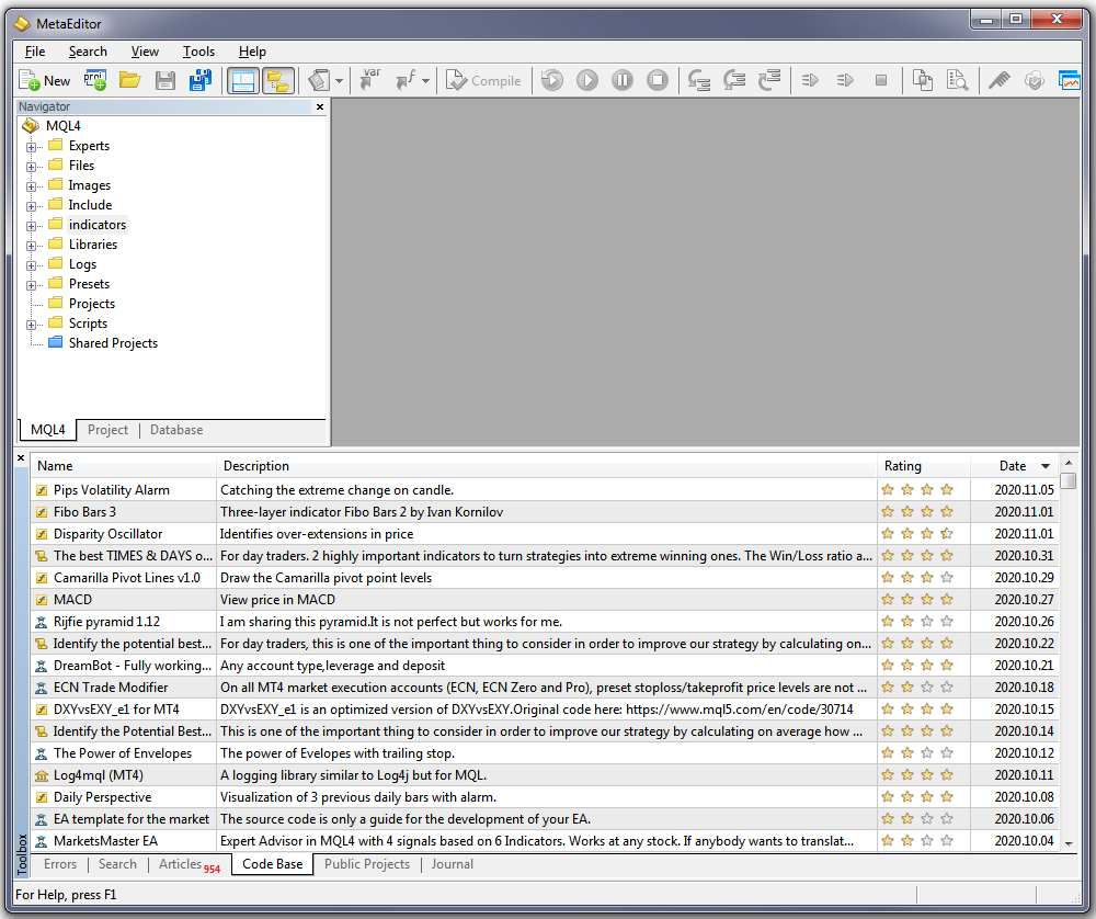Trading instruments comparison showing various financial instruments supported by MT4 and MT5