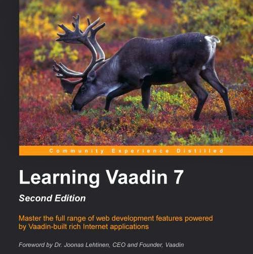 Learning Vaadin cover
