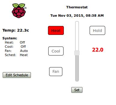 Thermostat - Web UI