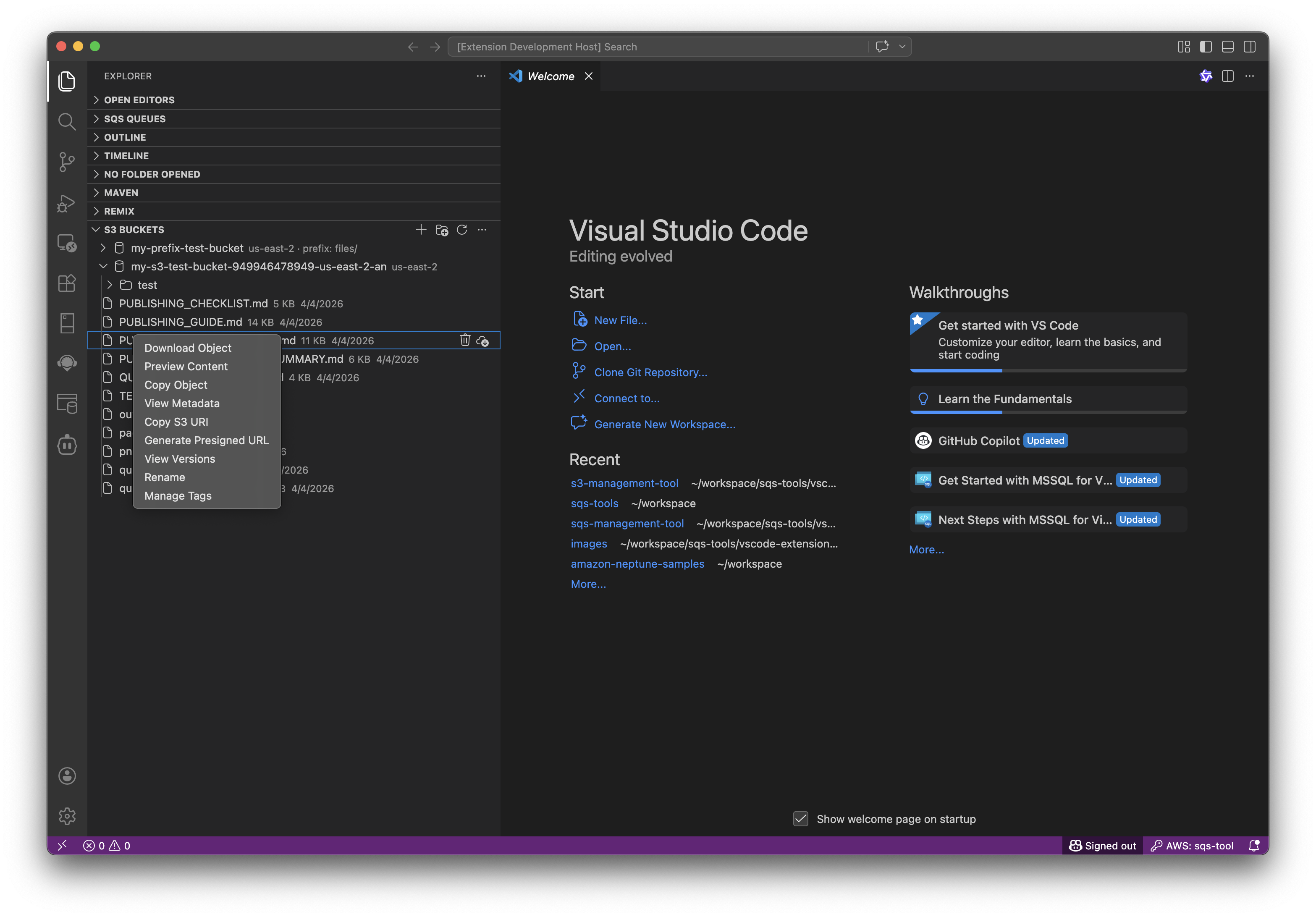 Context Menu