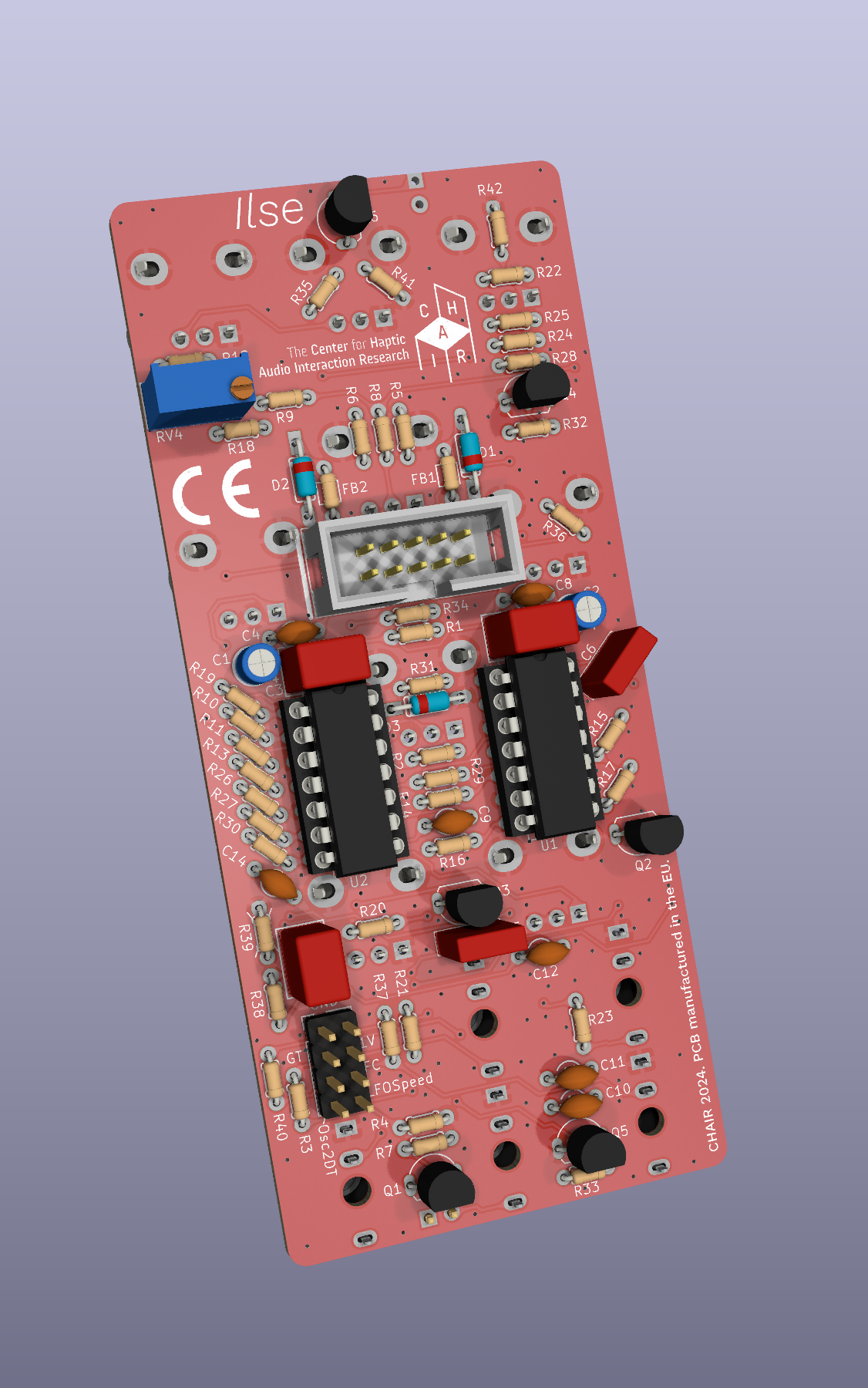 KiCad 3d view