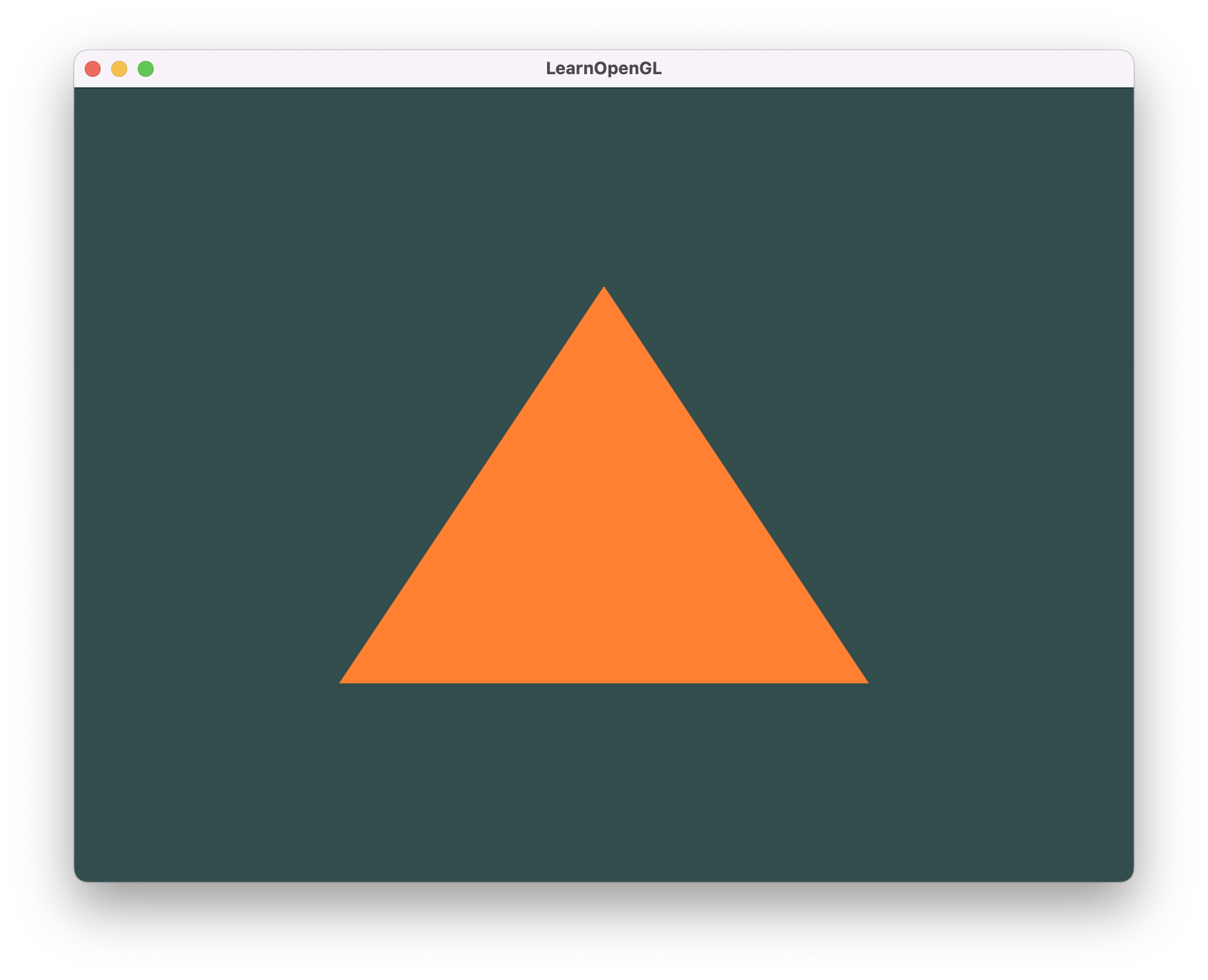 Orange Triangle