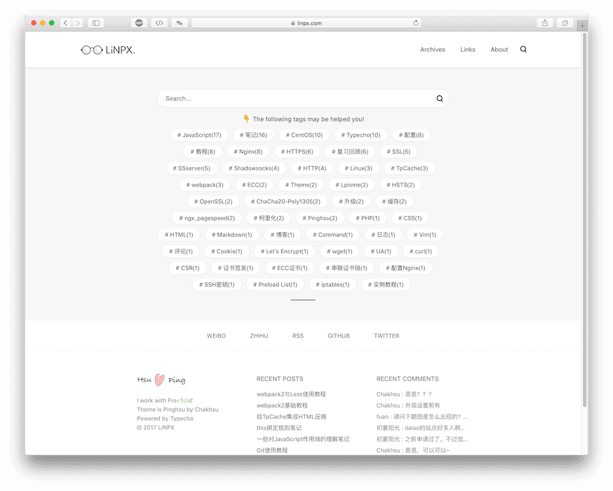 Search Page