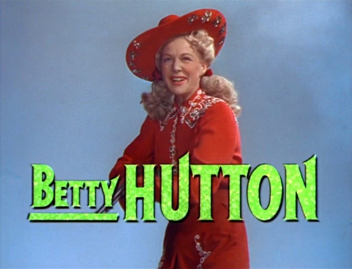 Betty Hutton as Annie Oakley in the trailer for Annie Get Your Gun (1950)