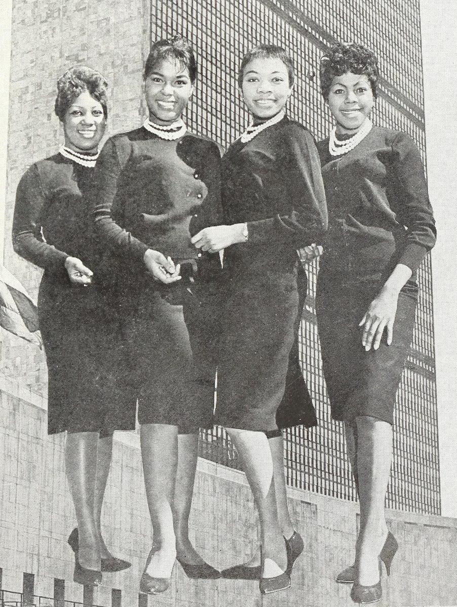 The Shirelles on the cover of Cash Box, April 15, 1961