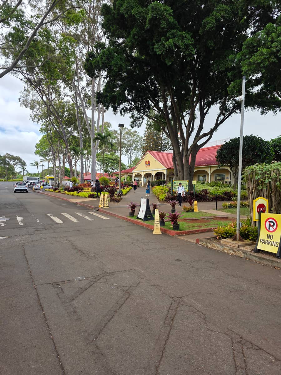 돌 플랜테이션 입구