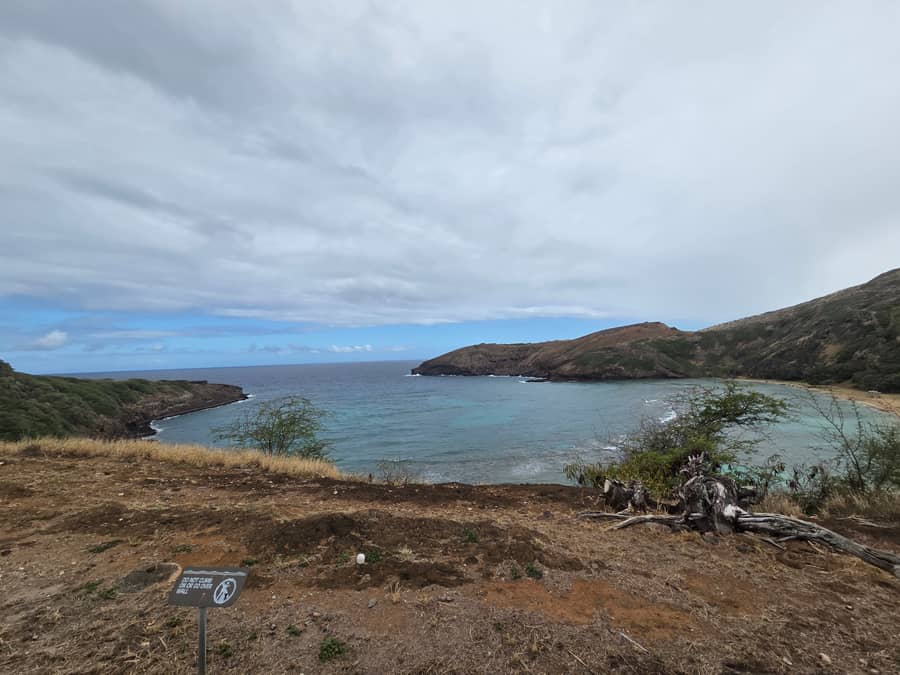 하나우마 베이 전망