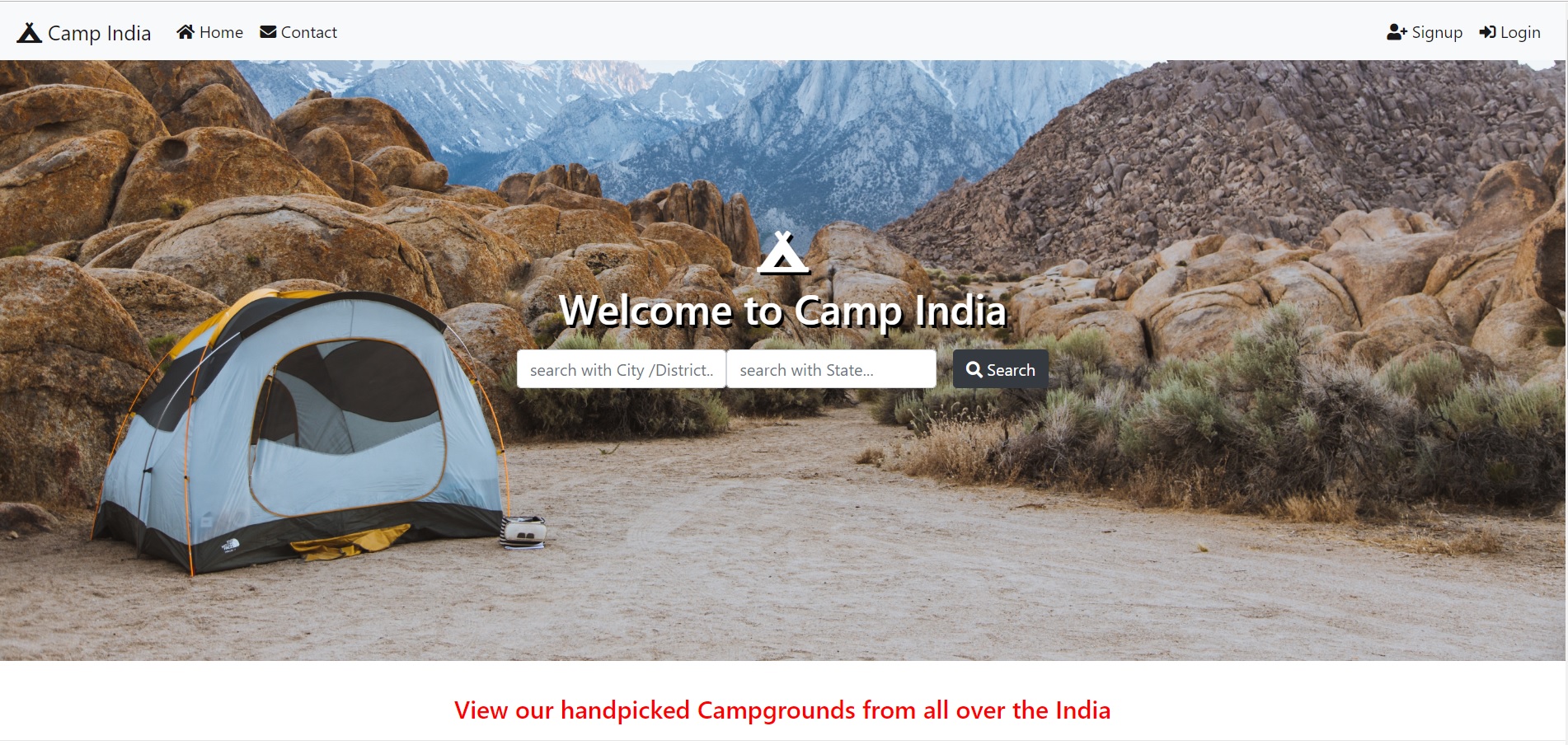 GitHub - chandramohan-ankad/campindia