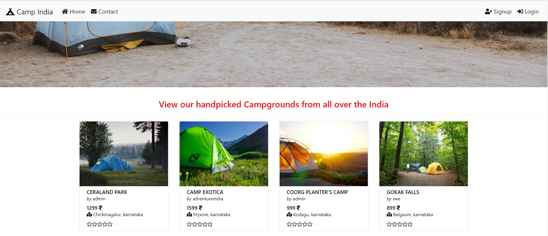 GitHub - chandramohan-ankad/campindia