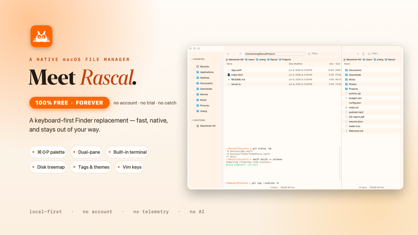 Rascal screenshot 1