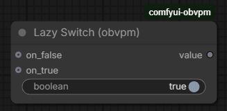 Lazy Switch node
