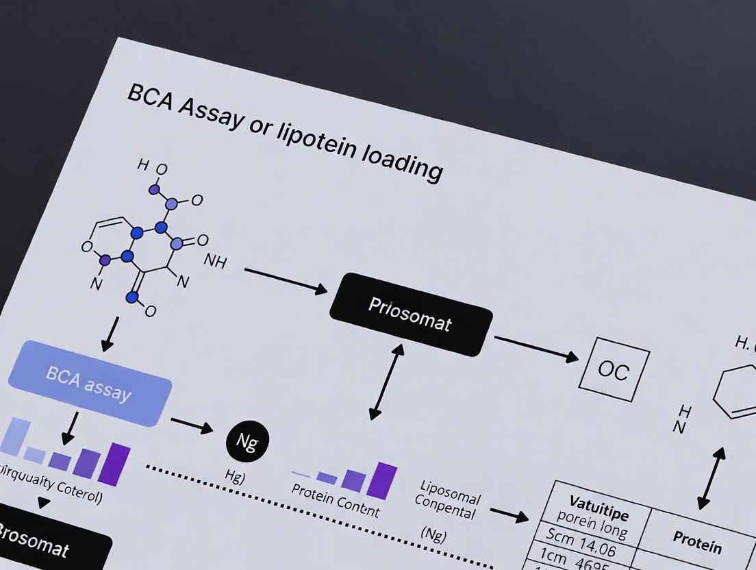 Mastering the BCA Assay: A Complete Guide to Determining Protein Loading in Liposomal Formulations
