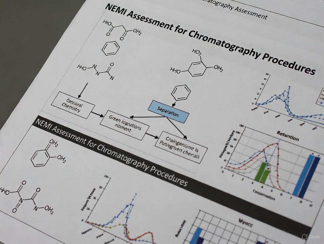 NEMI Assessment for Chromatography: A Practical Guide to Evaluating Method Greenness