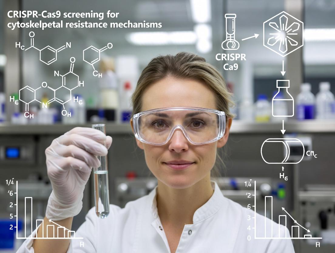 Decoding Cytoskeletal Drug Resistance: How CRISPR-Cas9 Screens Reveal New Cancer Vulnerabilities