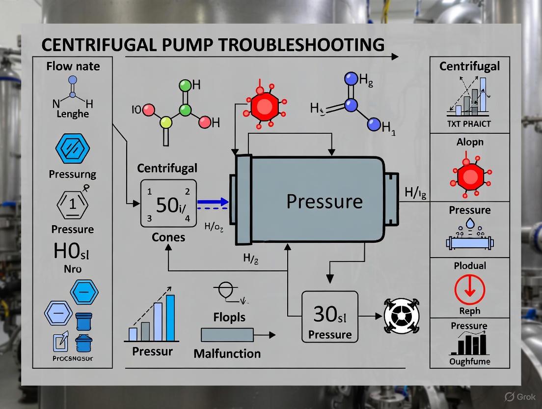 Advanced Centrifugal Pump Troubleshooting in Chemical Plants: A Comprehensive Guide for Research and Development Professionals