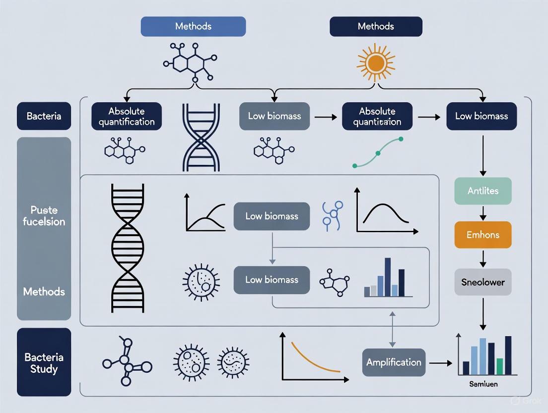 Absolute Quantification in Low-Biomass Samples: A Comprehensive Guide to Methods, Challenges, and Best Practices for Biomedical Research