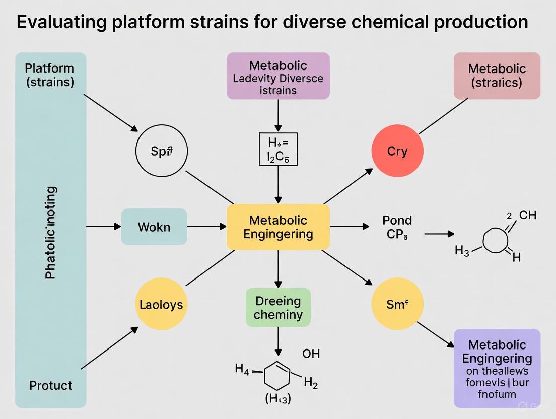A 2025 Strategic Framework for Evaluating Platform Strains in Diverse Chemical Production
