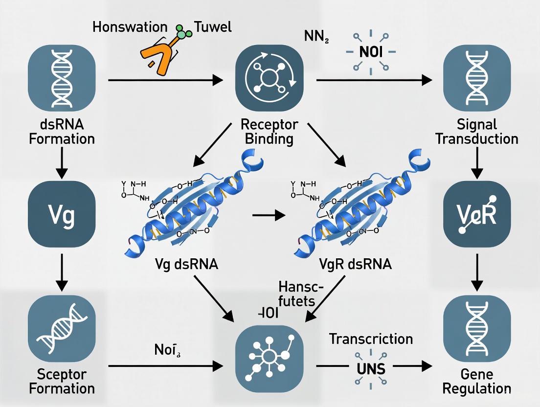 Synergistic RNAi: Dual Knockdown of Vitellogenin and Vitellogenin Receptor for Enhanced Pest Control and Biomedical Research
