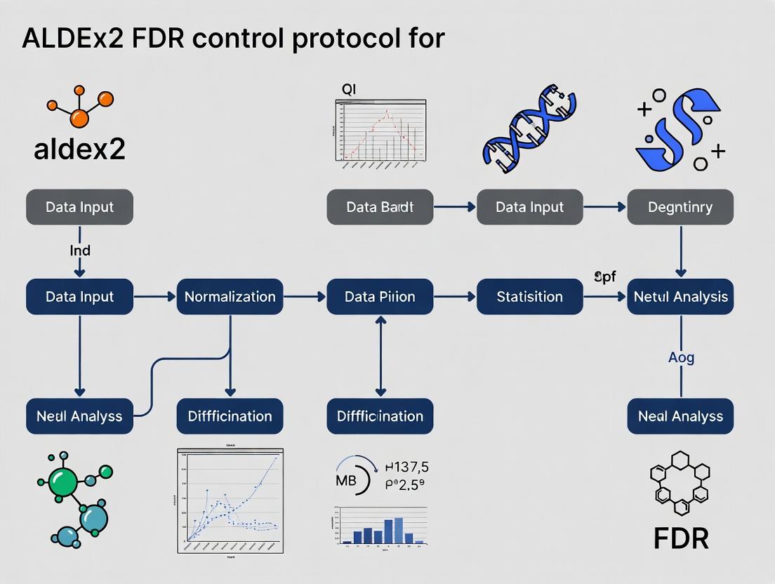 Controlling False Discoveries in Microbiome Analysis: A Complete Guide to ALDEx2's FDR Protocol for Differential Abundance