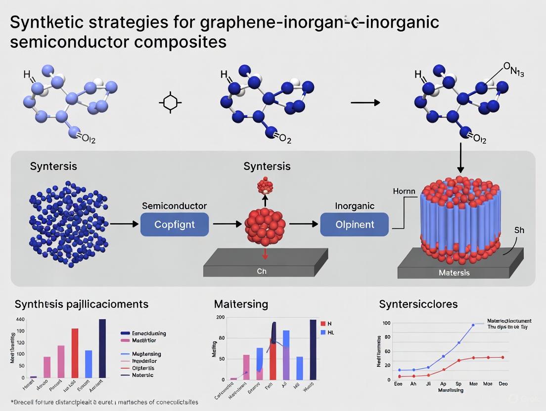 Synthetic Strategies for Graphene-Inorganic Semiconductor Composites: From Fundamentals to Advanced Applications