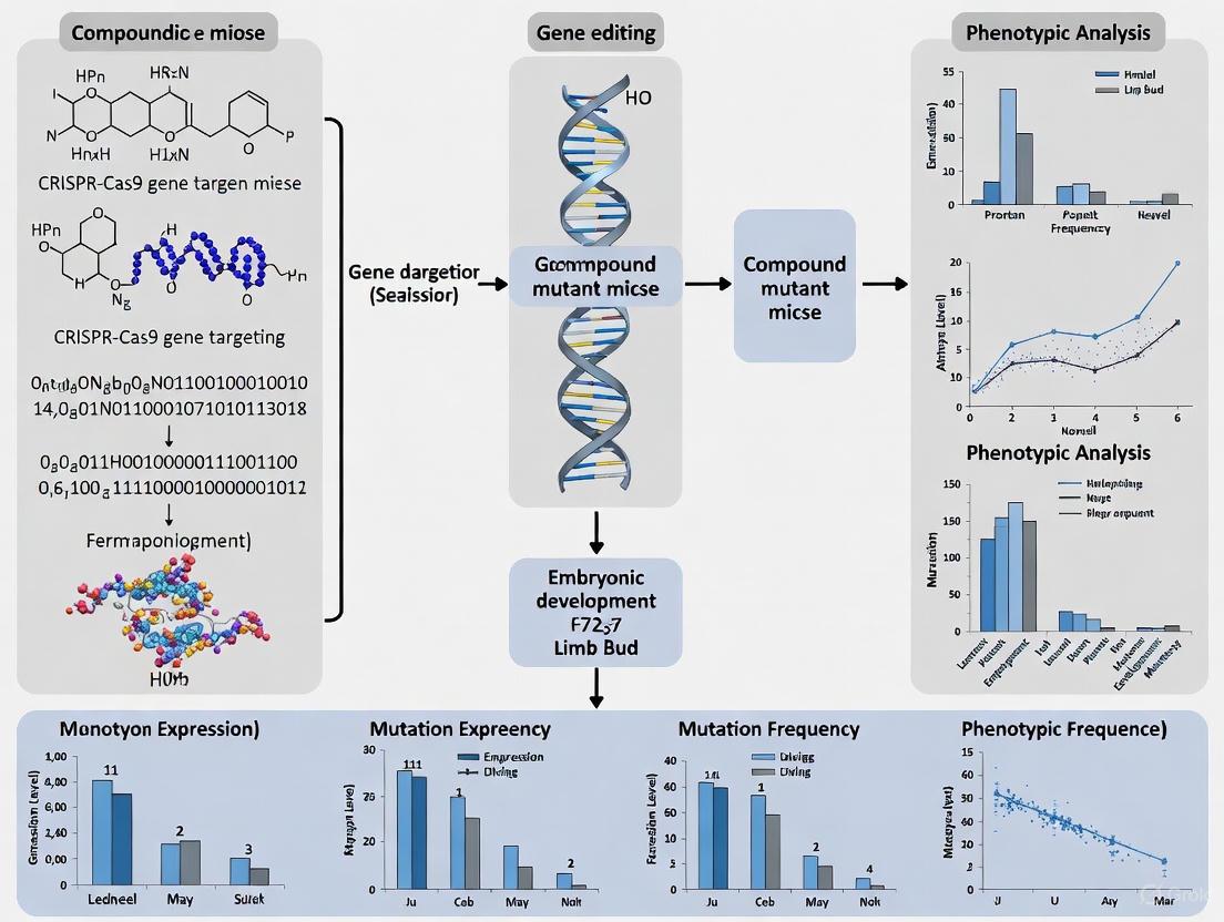 Hox Compound Mutants in Mice: Unraveling Genetic Redundancy and Regulatory Networks in Limb Development