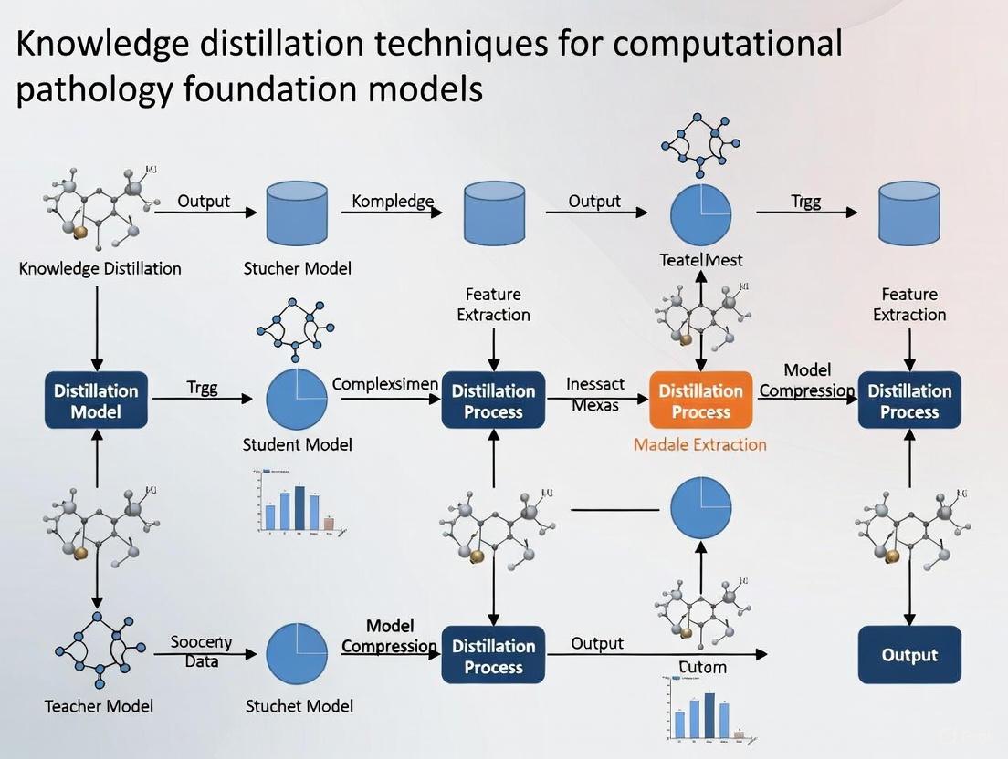 Optimizing Computational Pathology: Knowledge Distillation for Efficient and Robust Foundation Models