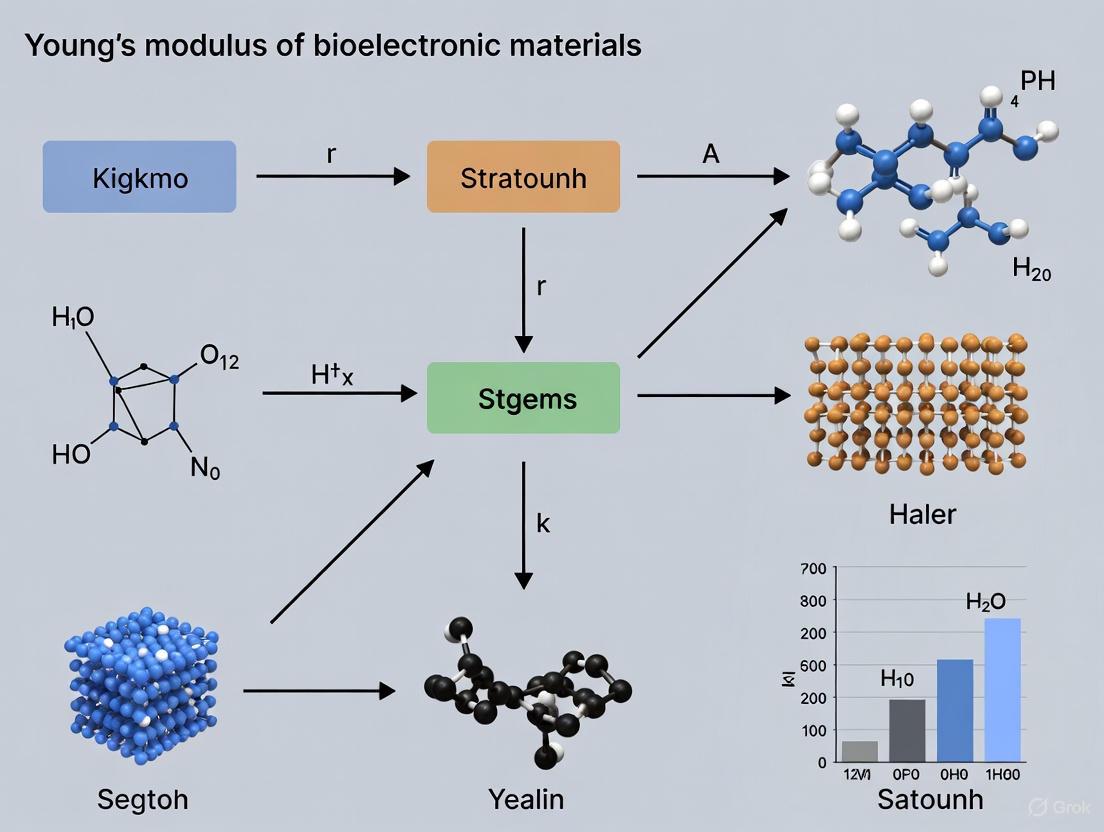 Young's Modulus in Bioelectronics: Engineering Soft Materials for Seamless Tissue Integration and Advanced Therapies