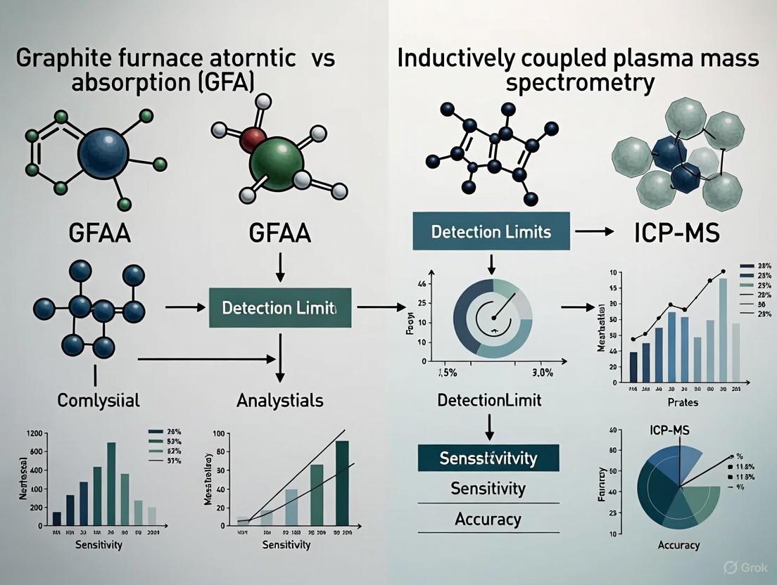 Graphite Furnace AA vs. ICP-MS: A Strategic Guide for Heavy Metal Analysis in Biomedical Research