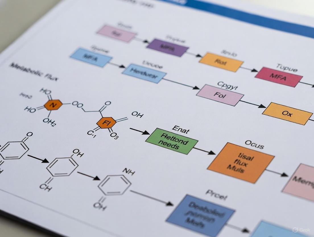 Resolving Underdetermined Flux Distributions in 13C Metabolic Flux Analysis: A Comprehensive Guide for Biomedical Researchers