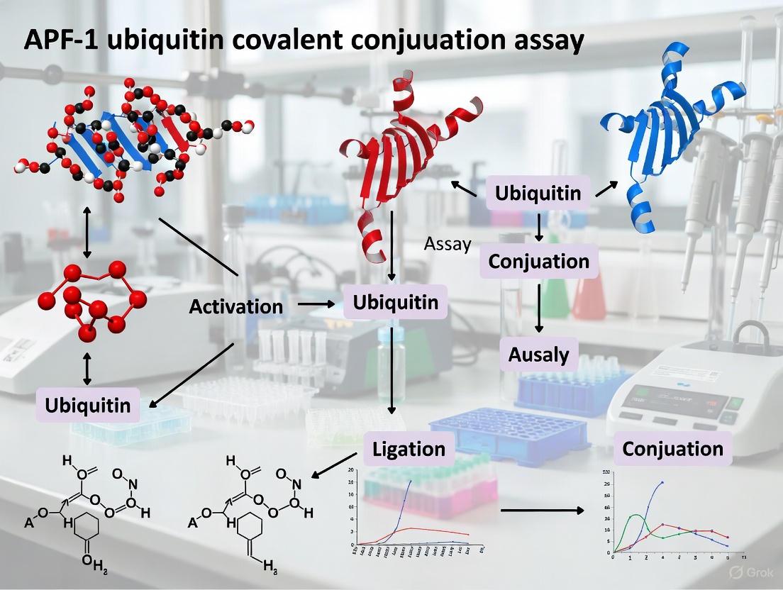 APF-1 to Ubiquitin: A Comprehensive Guide to the Covalent Conjugation Assay and Its Modern Applications