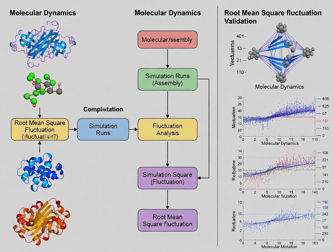 Root Mean Square Fluctuation (RMSF) in Molecular Dynamics: A Comprehensive Guide for Validation and Biomolecular Analysis