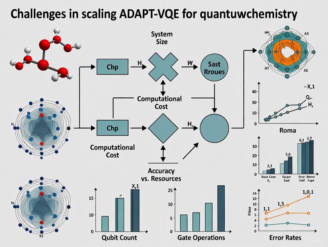 Overcoming ADAPT-VQE Scaling Challenges: From Quantum Hardware Limits to Real-World Drug Discovery