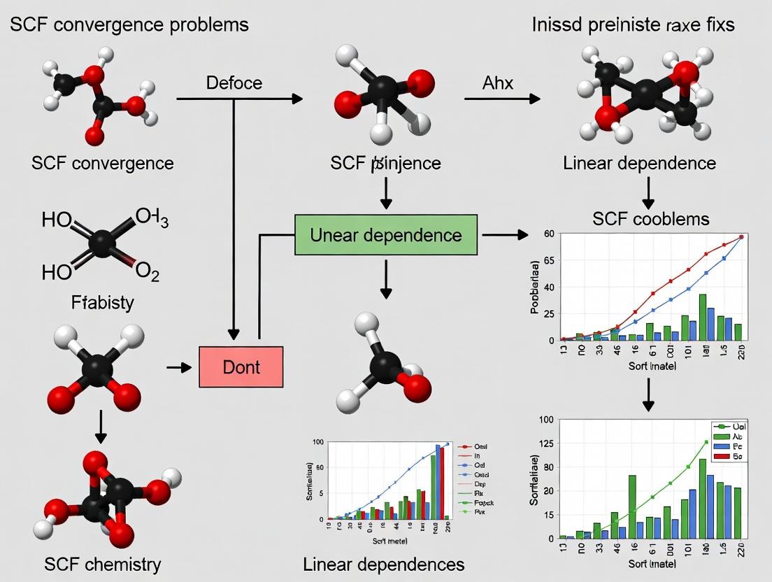Resolving SCF Convergence Failures: A Practical Guide to Linear Dependence in Quantum Chemistry for Drug Discovery