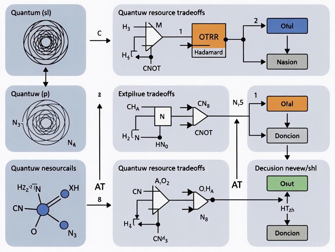 Navigating Quantum Resource Tradeoffs for Noise-Resilient Chemical Simulations in Drug Discovery
