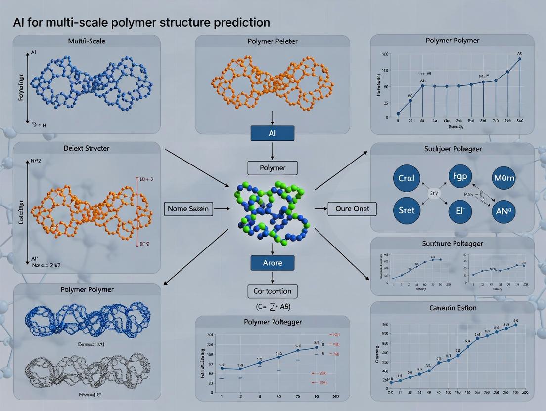 Bridging the Scale Gap: How AI Revolutionizes Polymer Structure Prediction from Molecules to Materials
