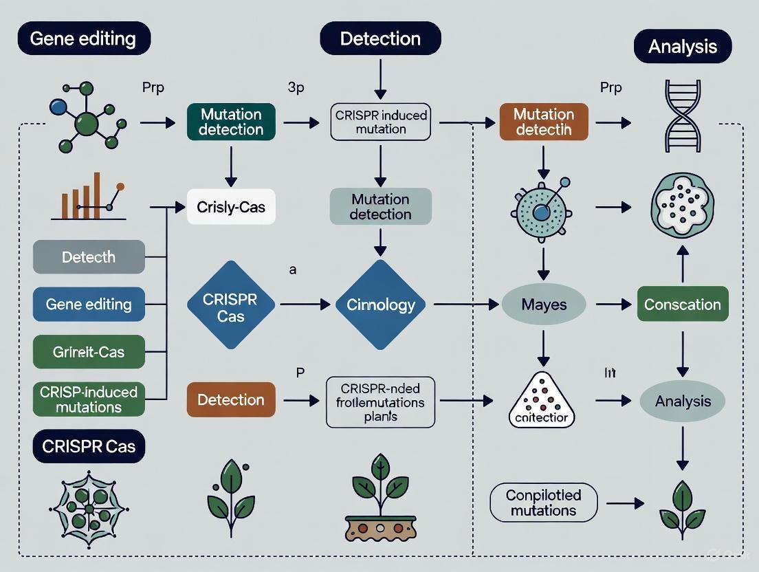 Advanced Detection Methods for CRISPR-Induced Mutations in Plants: A Comprehensive Guide for Researchers
