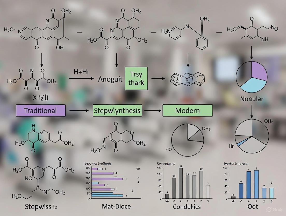 Traditional vs. Modern Organic Synthesis: A Comparative Analysis for Advancing Drug Discovery