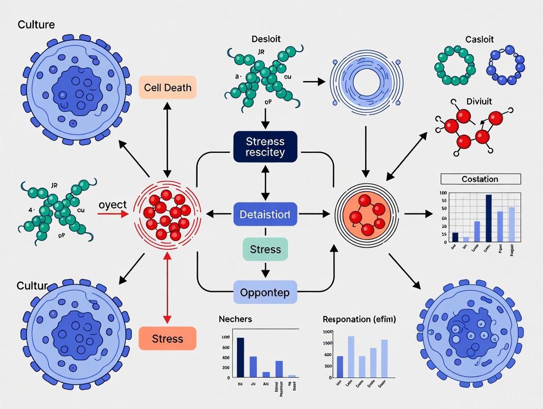 Cell Death in Culture: Mechanisms, Detection, and Strategies for Bioprocess Optimization