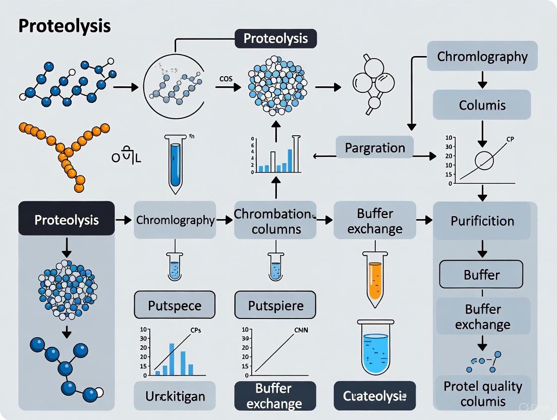 Addressing Proteolysis in Protein Purification: From Workflow Challenges to Targeted Degradation Technologies