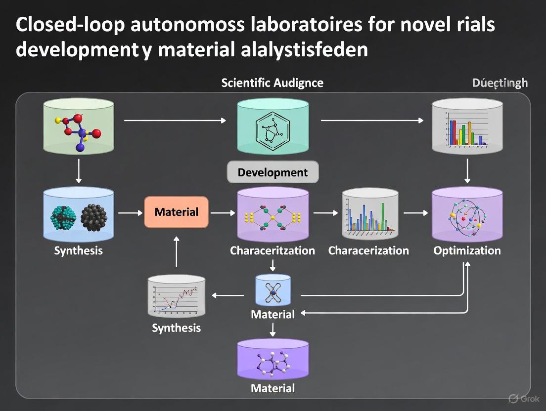 Closed-Loop Autonomous Laboratories: Accelerating Novel Materials Discovery from AI to Reality