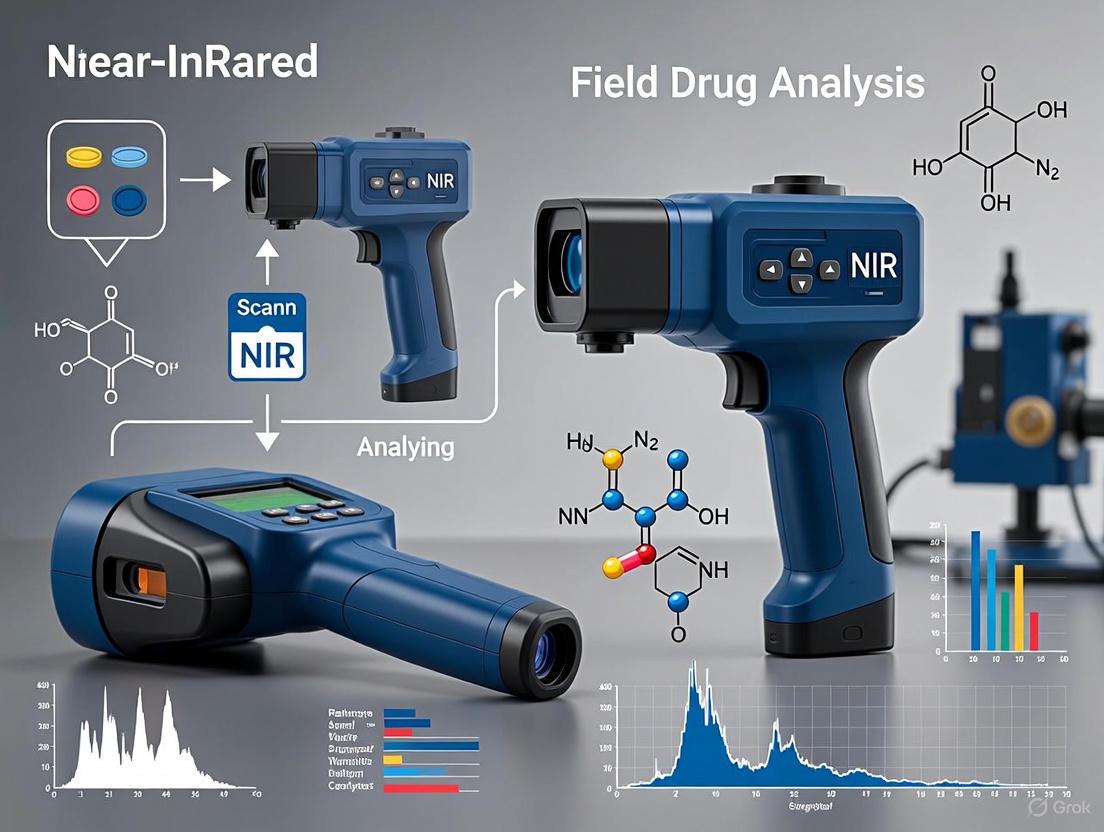 Handheld NIR Spectrometers for Field Drug Analysis: A Guide to On-Site Identification, Quantification, and Operational Workflows