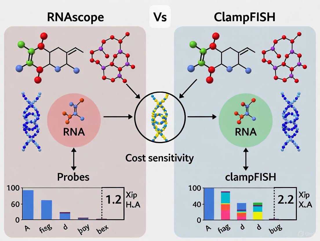 RNAscope vs. clampFISH: A Comprehensive Cost and Sensitivity Analysis for Spatial Biology