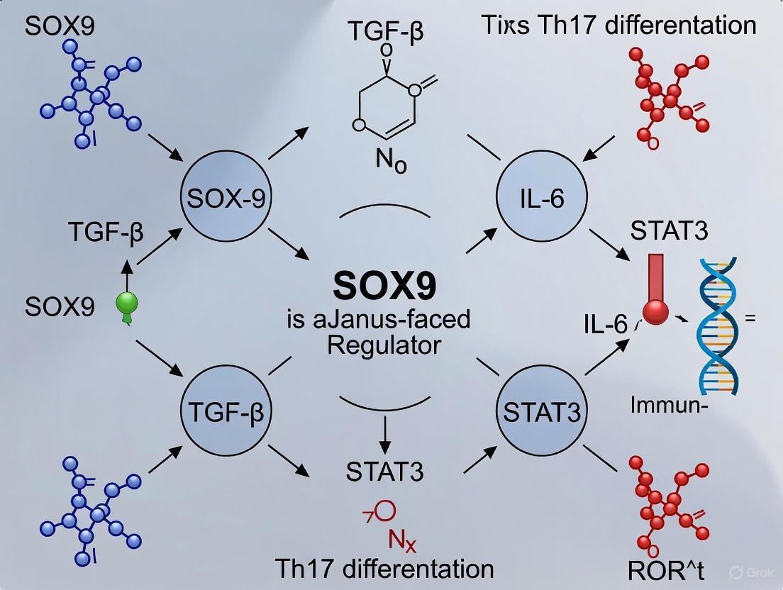 SOX9: The Prototypical Janus-Faced Regulator in Immunity and Disease