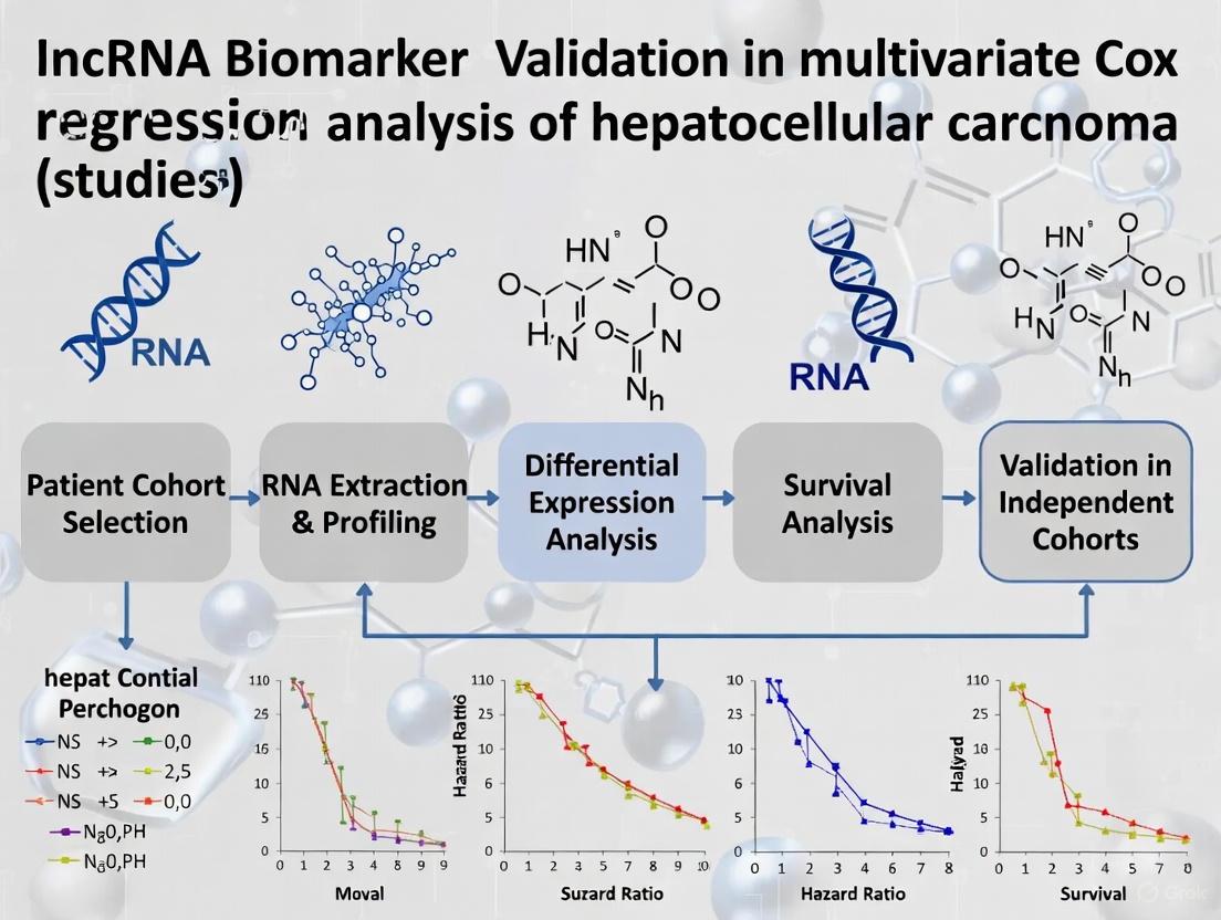 Independent Prognostic lncRNA Biomarkers in HCC: From Multivariate Cox Validation to Clinical Translation